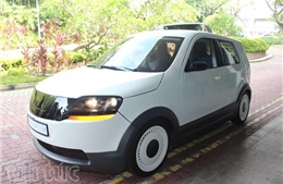 Mẫu xe taxi điện đầu tiên do Singapore sản xuất 